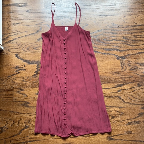 BP Nordstrom button down slip dress - Picture 3 of 5